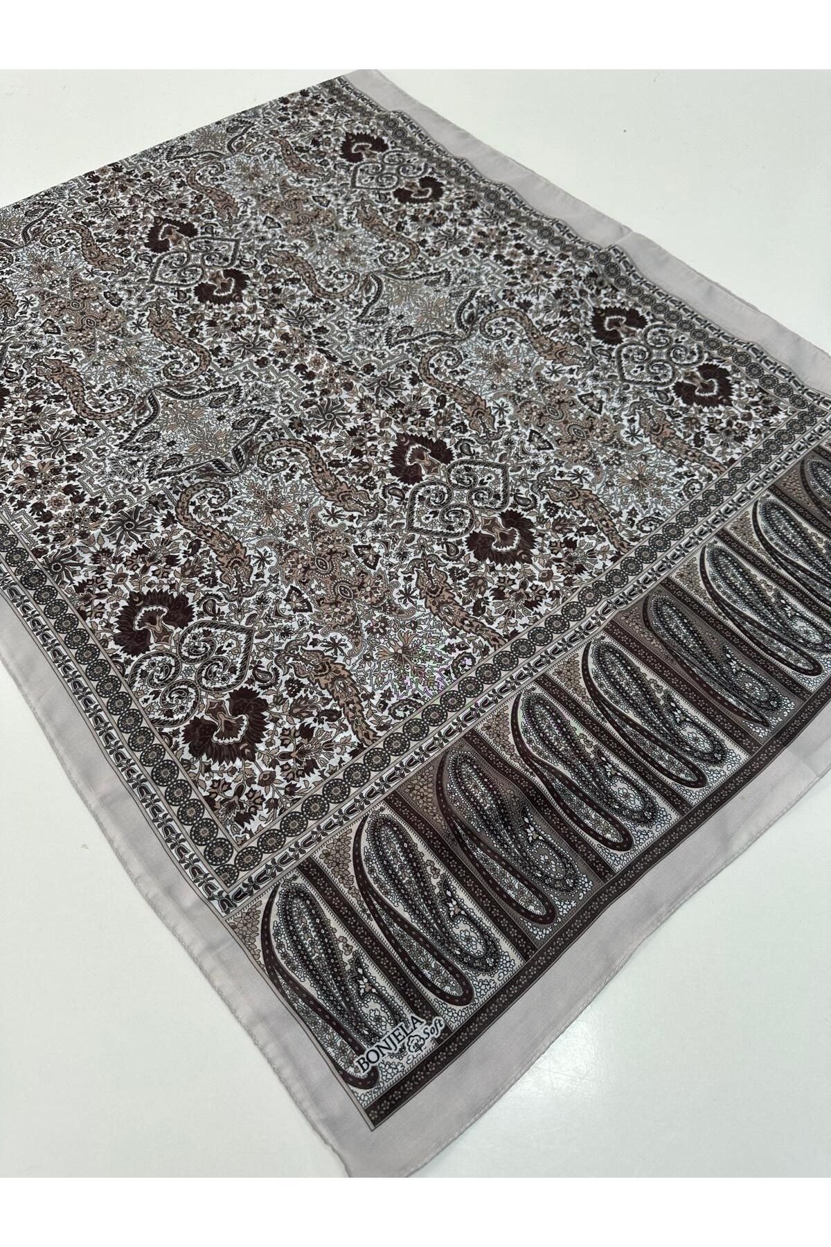 Bonjela Soft Pamuklu Şal Etro Desen LBS1807
