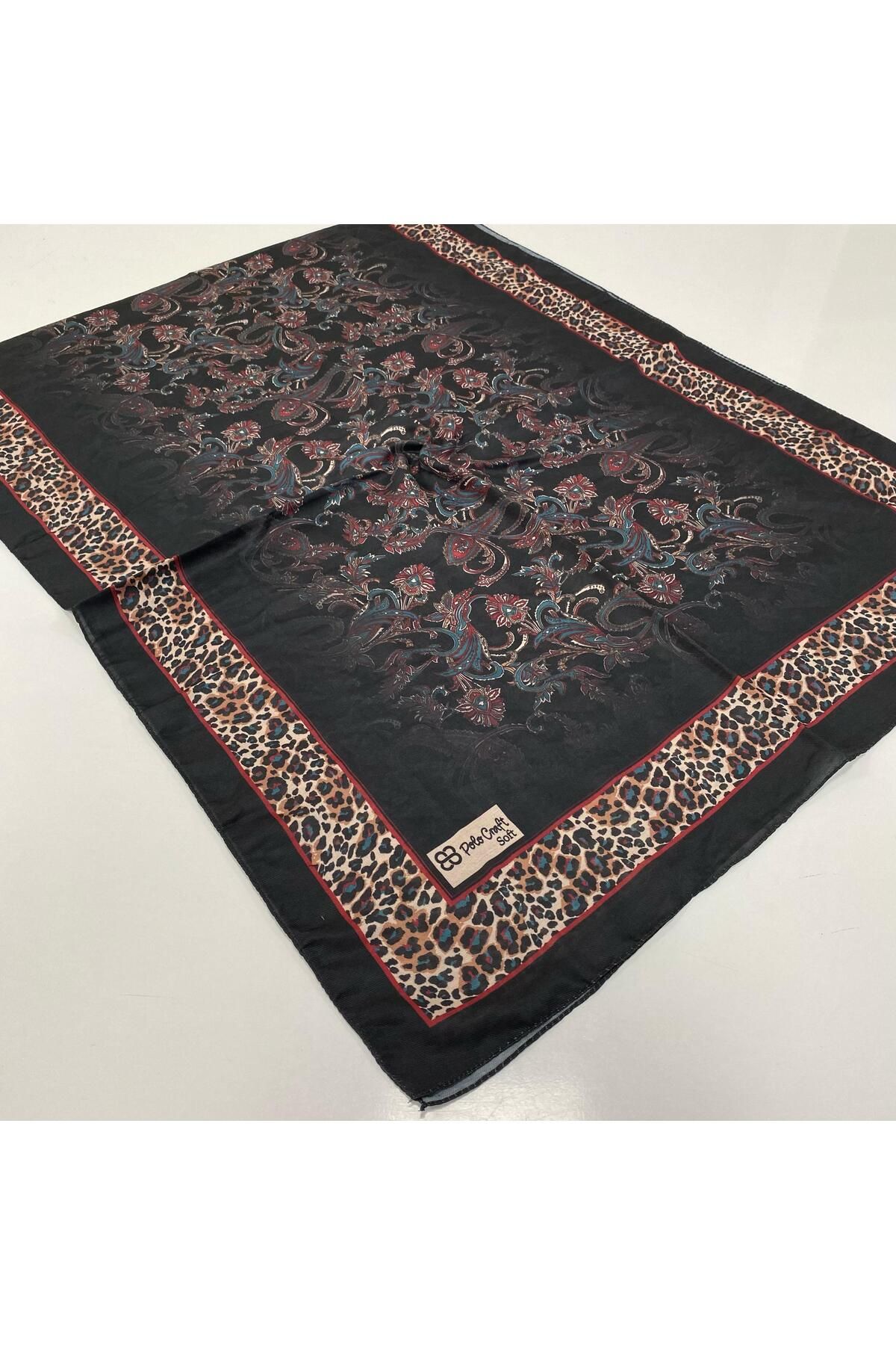 POLO CRAFT Soft Pamuklu Şal Etro Desen FZY0603