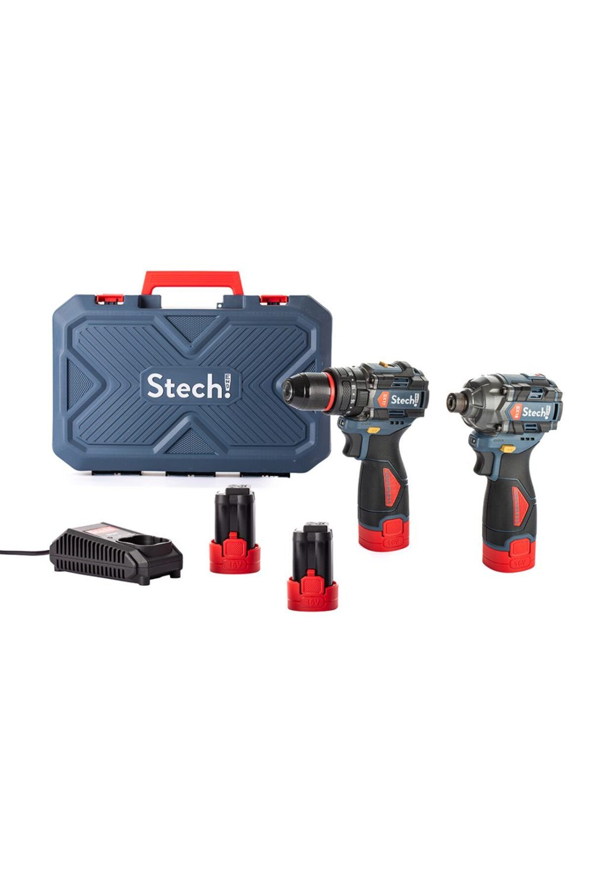 StechEnd SX202-16V Akülü Matkap Mini Seti 2.0 AH