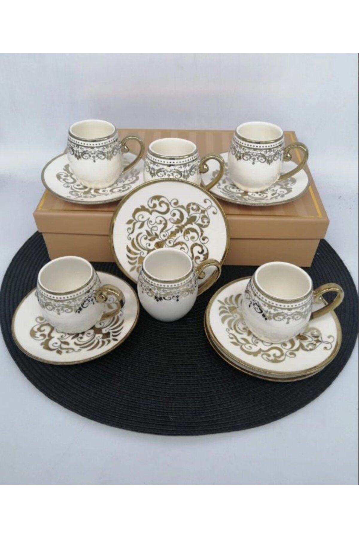 Şener ŞNR 101833 Kahve Fincanı Adel 6'Lı