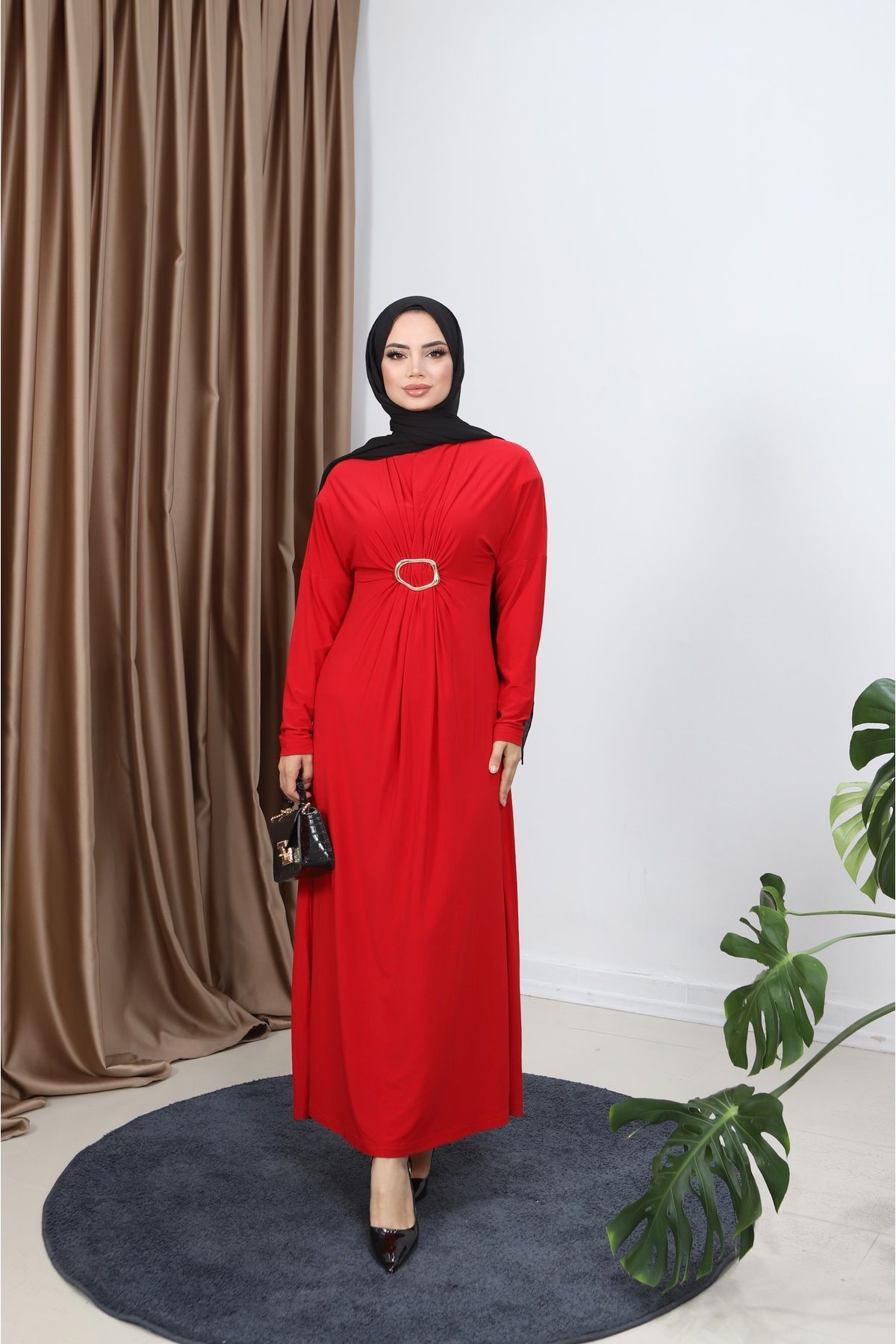 NİSUM MODA ZARAFET SANDY ELBİSE