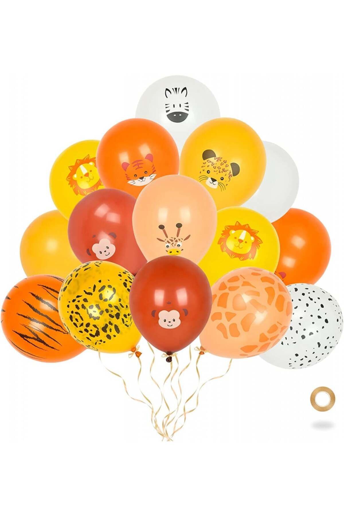 EKKONG-Set of 16 Ekkong balloons, latex, multicolor 1