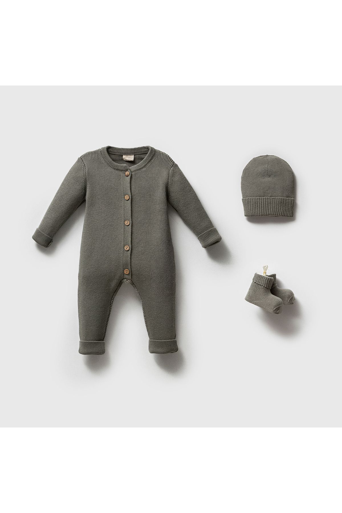 Modonoff UNISEX 0-3 AY TSENA GOTS 3LÜ SET