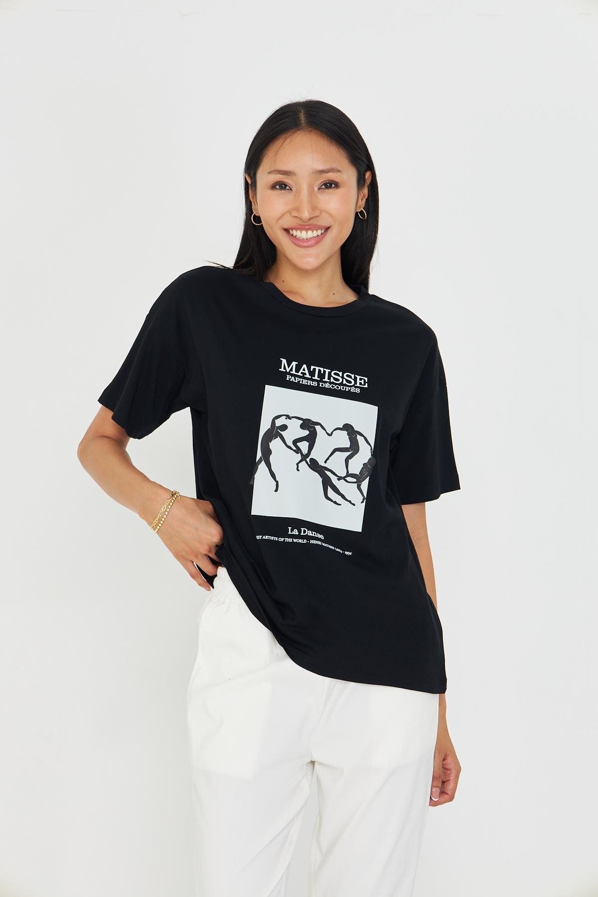 TIFFANY&TOMATO Matisse Baskılı Süprem T-Shirt