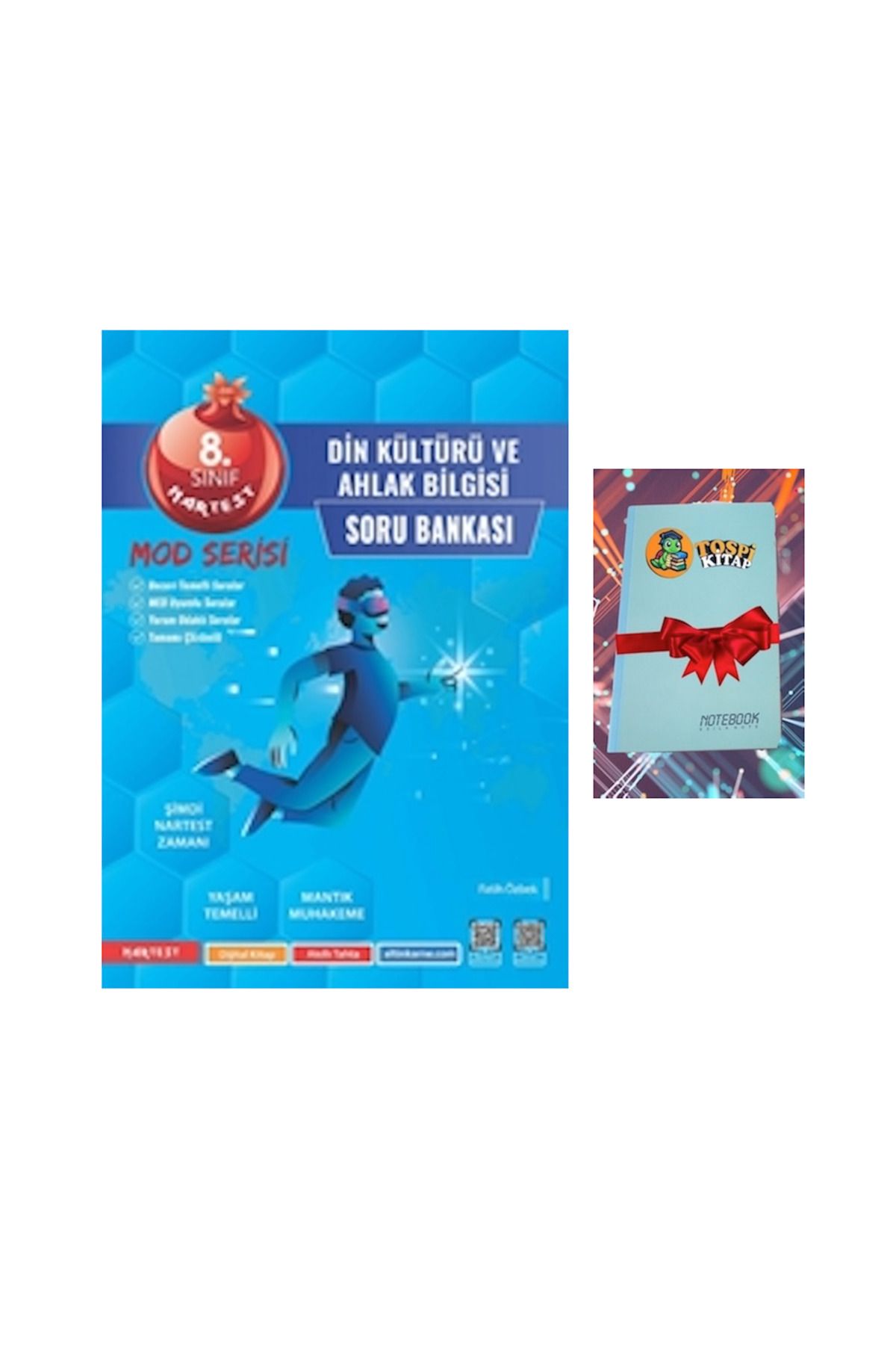 Nartest Yayınları 8. Sınıf Mod DİN KÜLTÜRÜ Soru Bankası ( NOT DEFTERİ HEDİYE)