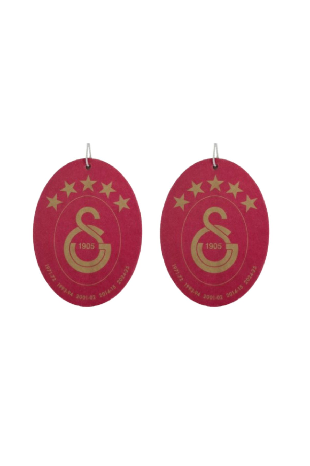 Galatasaray Resmi Lisanslı 5Yıldız Always Kokulu Oto Asma Kokusu(2li) - Gs Asma Arac Kokusu Always (2li)