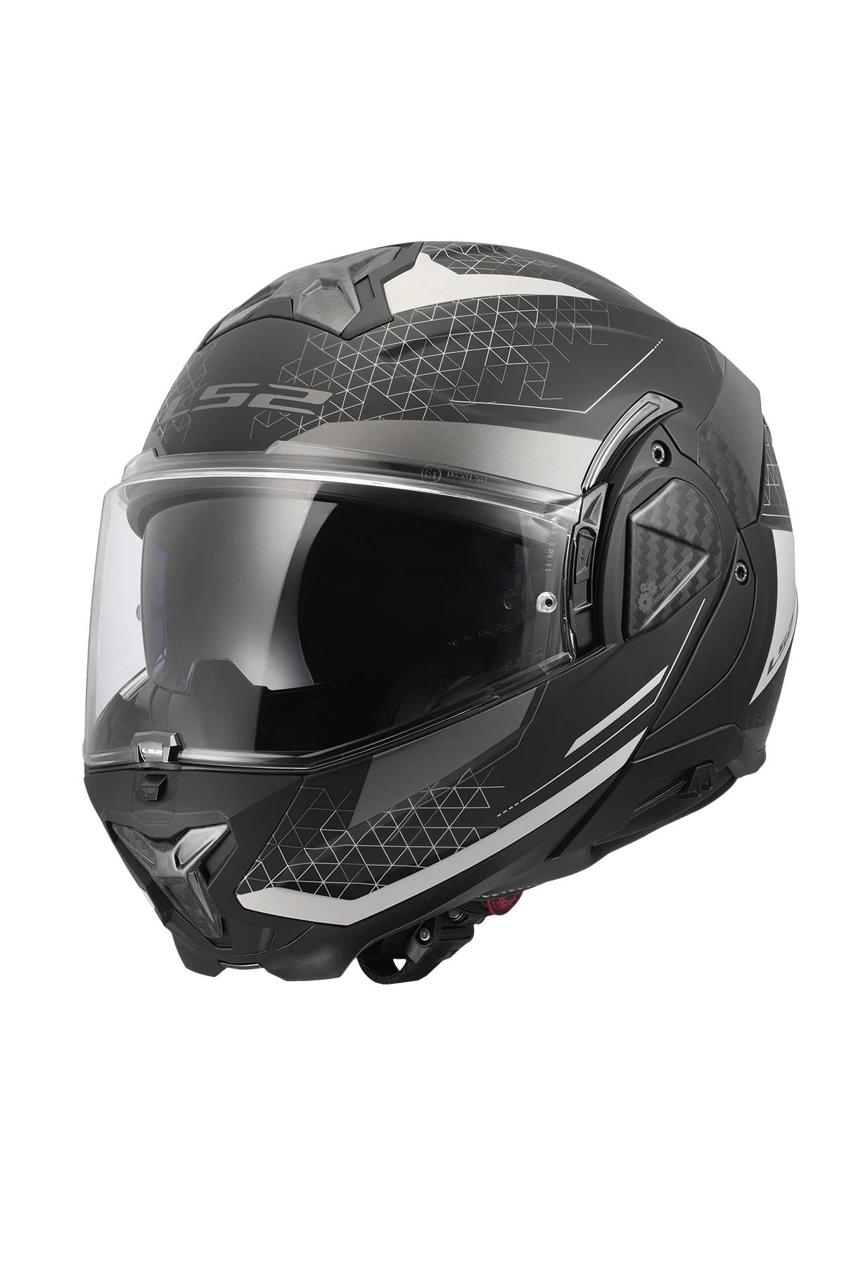 LS2 Advant 2 Astral Mat Gri-siyah Kask