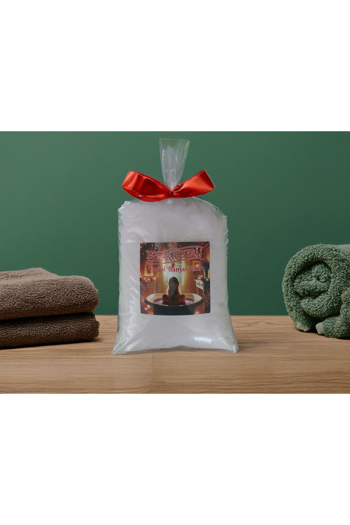 EGE KRİSTALİ EGE KRİSTALİ HİNDİSTAN CEVİZİ AROMALI BANYO TUZU 5 KG