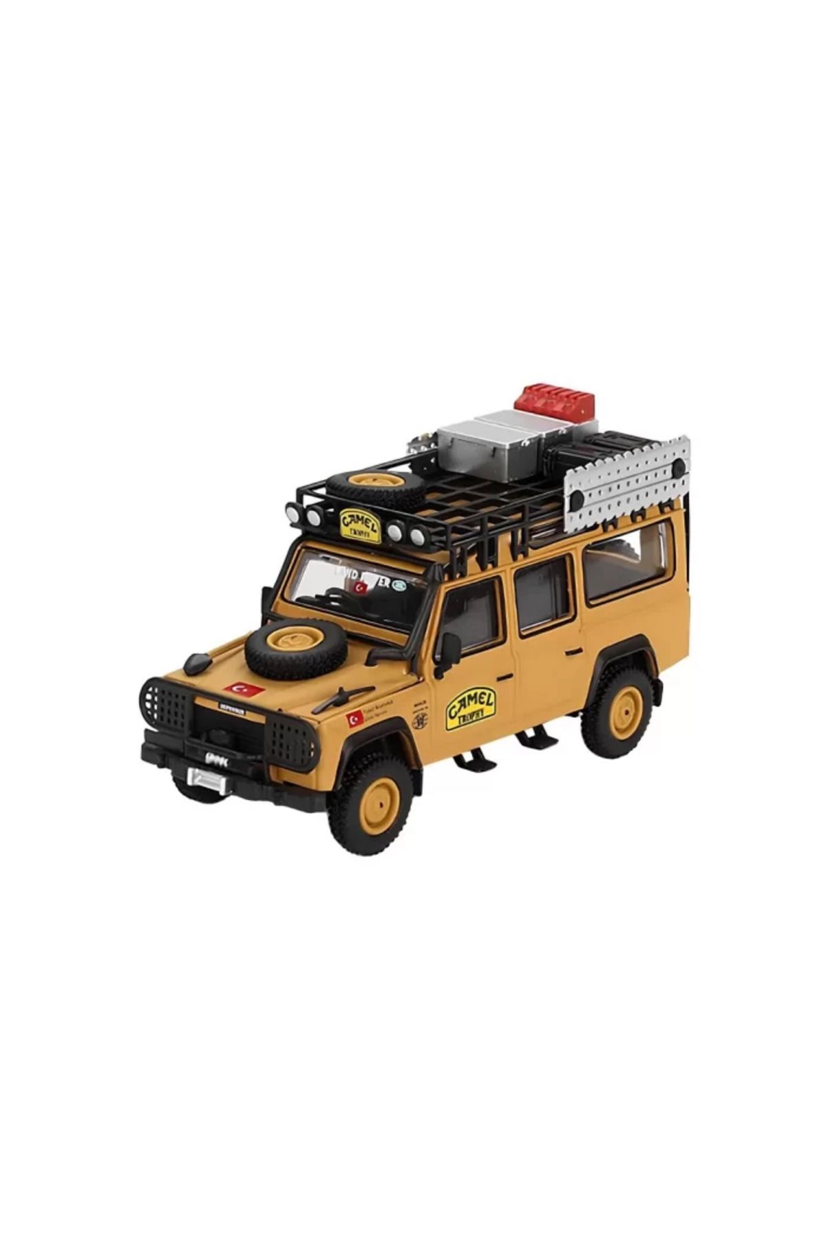 Angel Of Life Mini Gt 1/64 Land Rover Defender 110 1989 Camel Trophy Turkey