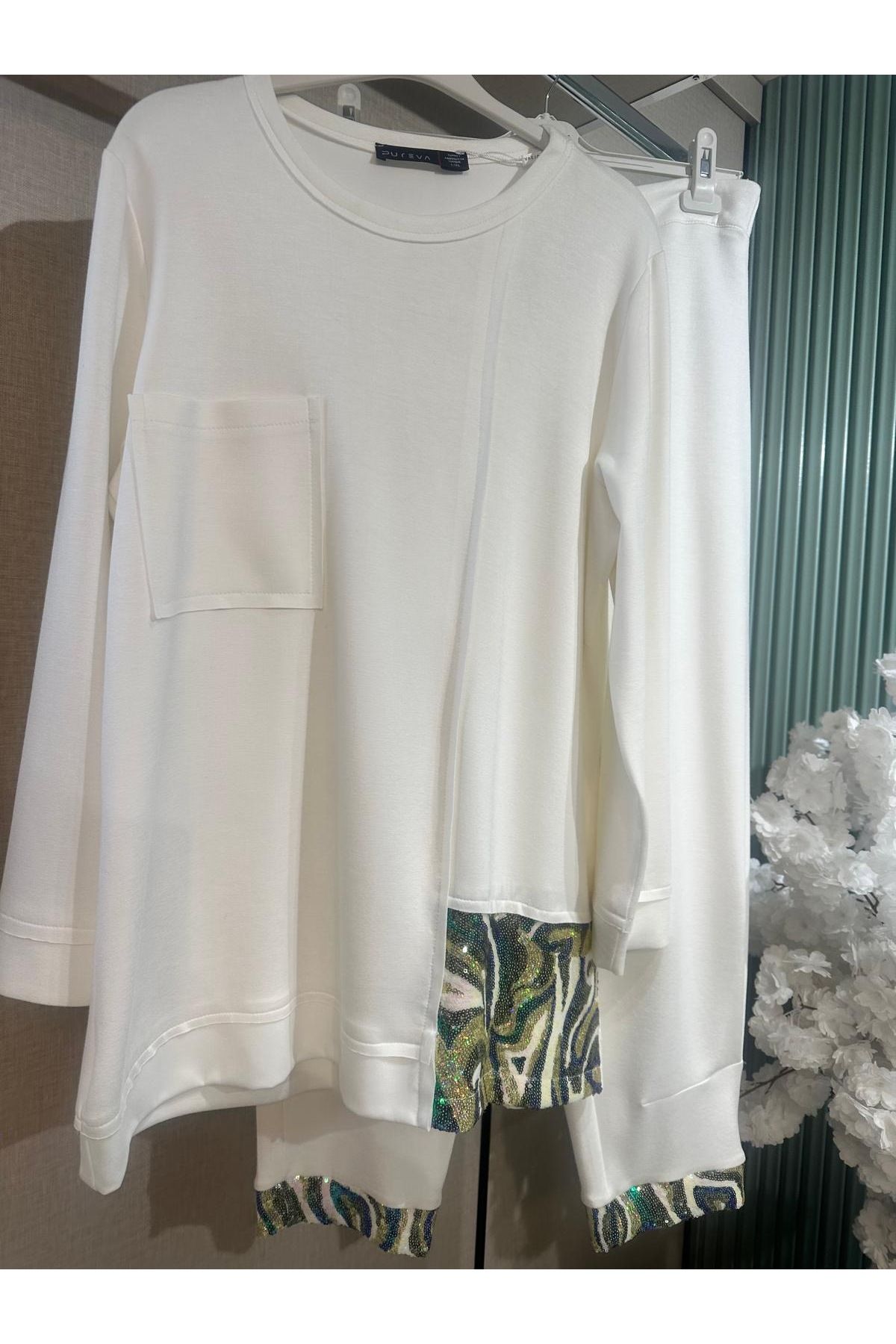 PUREVA MODAL TUNİK PANTOLON TAKIM