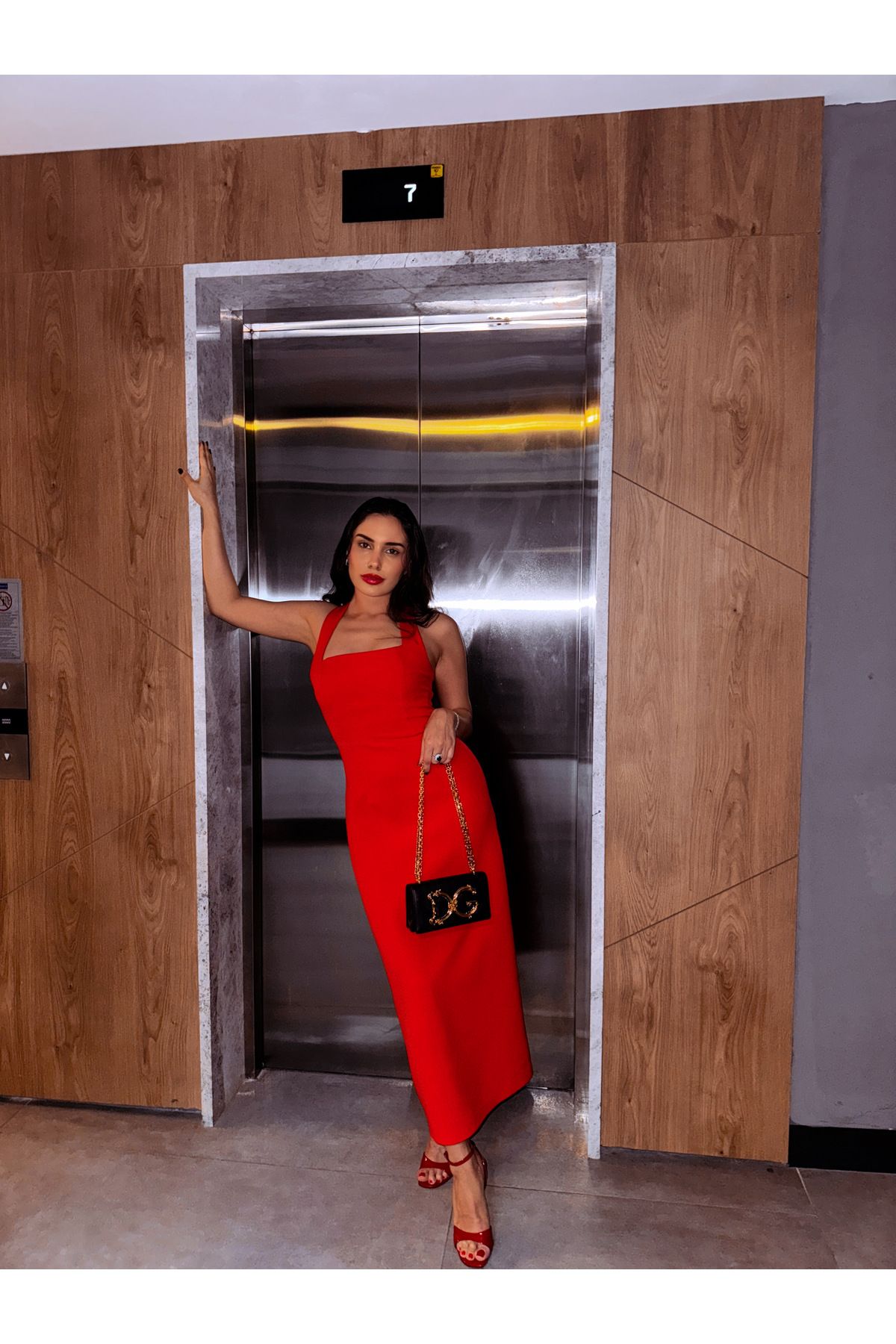 Nur Sönmez Fashion MİDİ ELBİSE