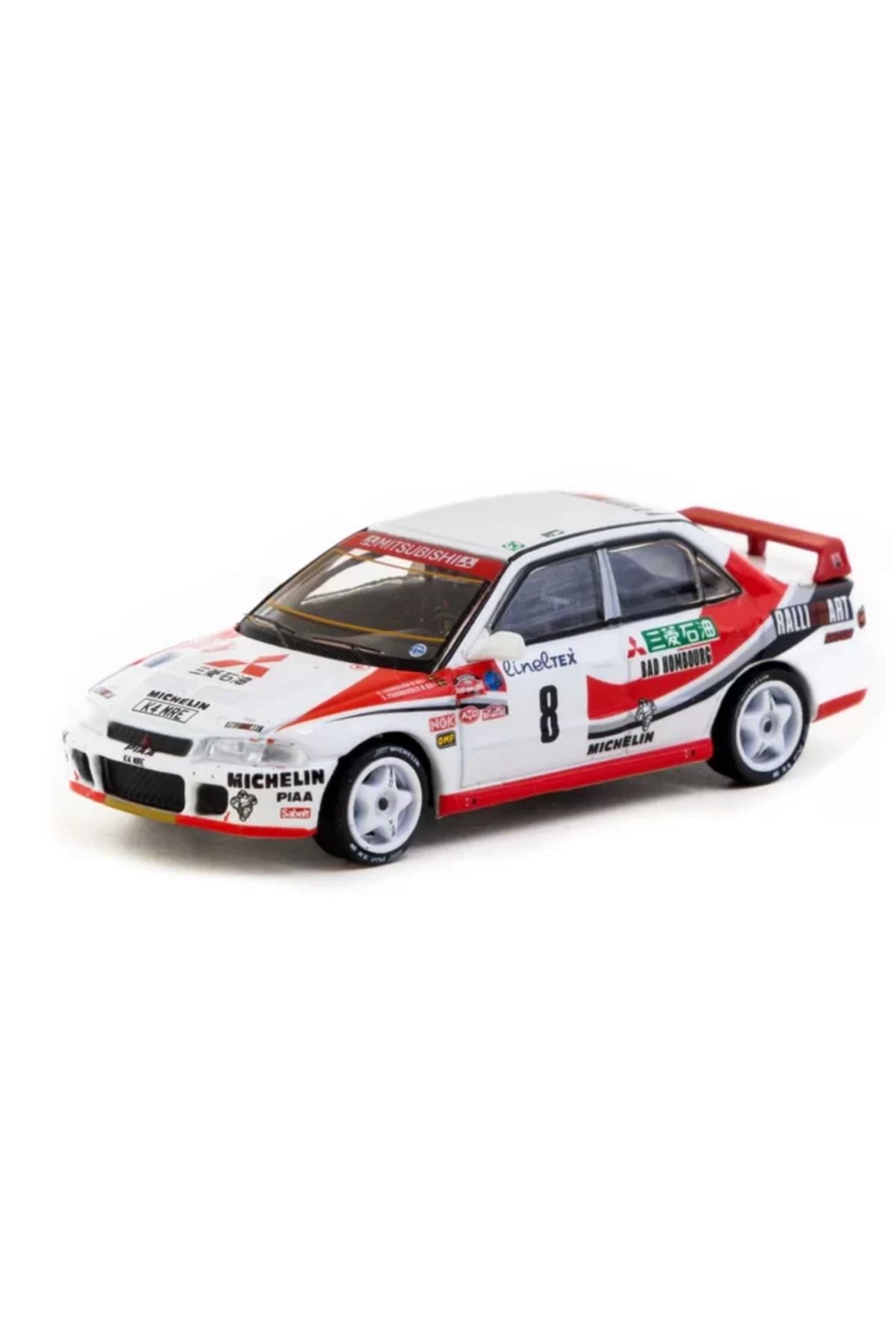 Angel Of Life Tarmac Works 1/64 Mitsubishi Lancer Evolution Rallye Monte-Carlo 1993 #8