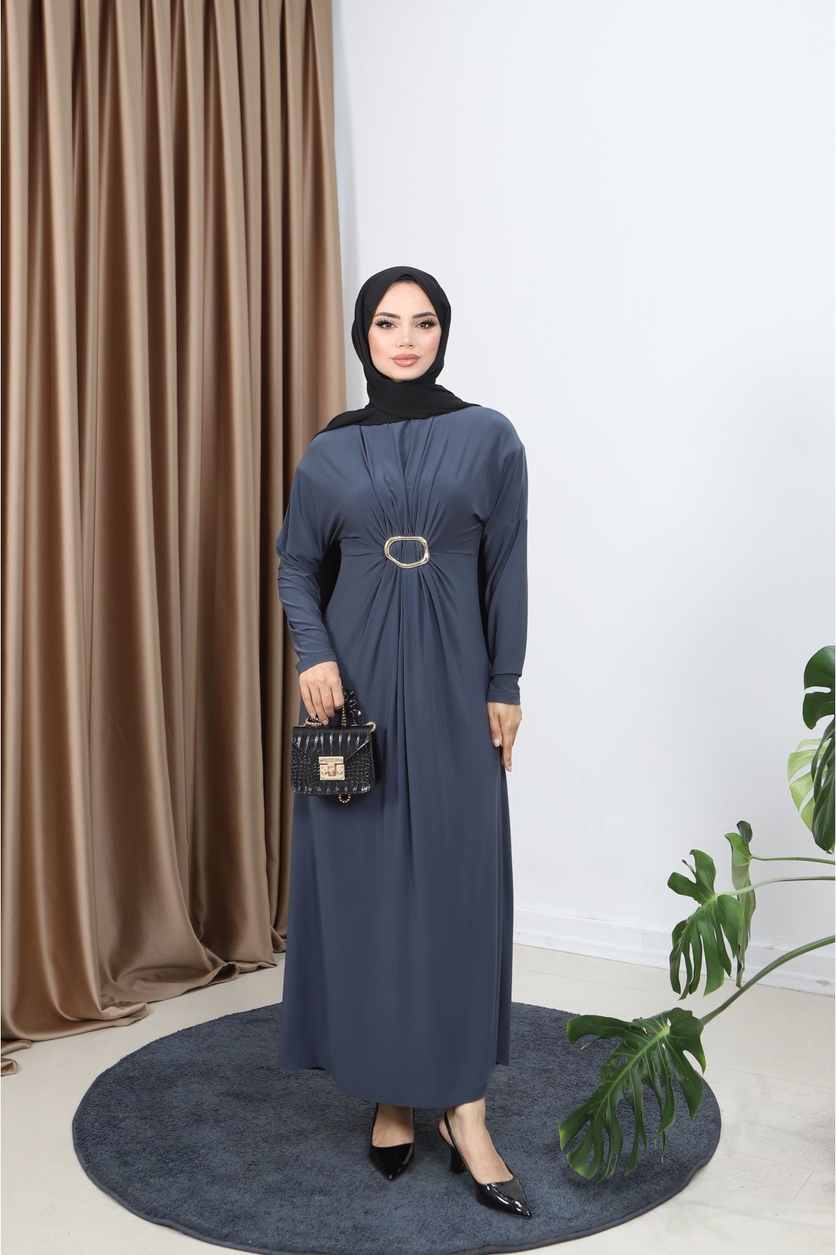 NİSUM MODA ZARAFET SANDY ELBİSE