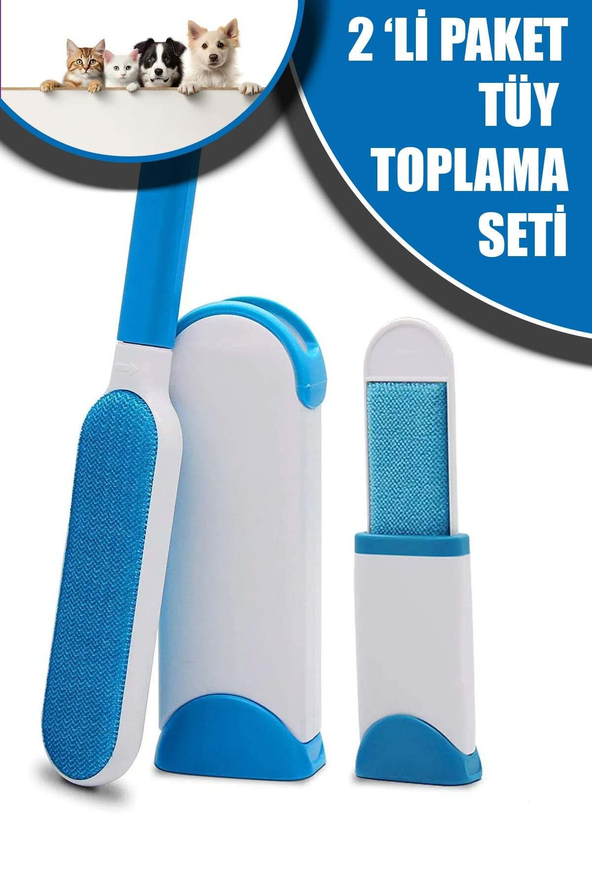 CMT 🐶İKİLİ TÜY TOPLAMA SETİ