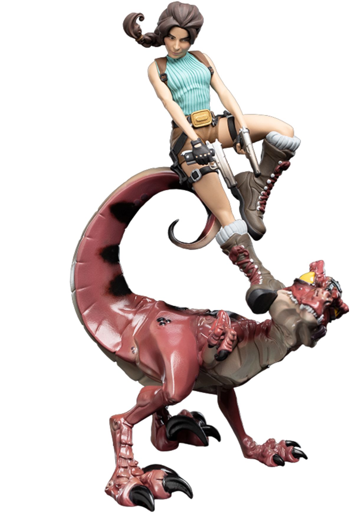 Weta TOMB RAİDER: LARA VS RAPTOR MİNİ EPİCS VİNYL FİGUR