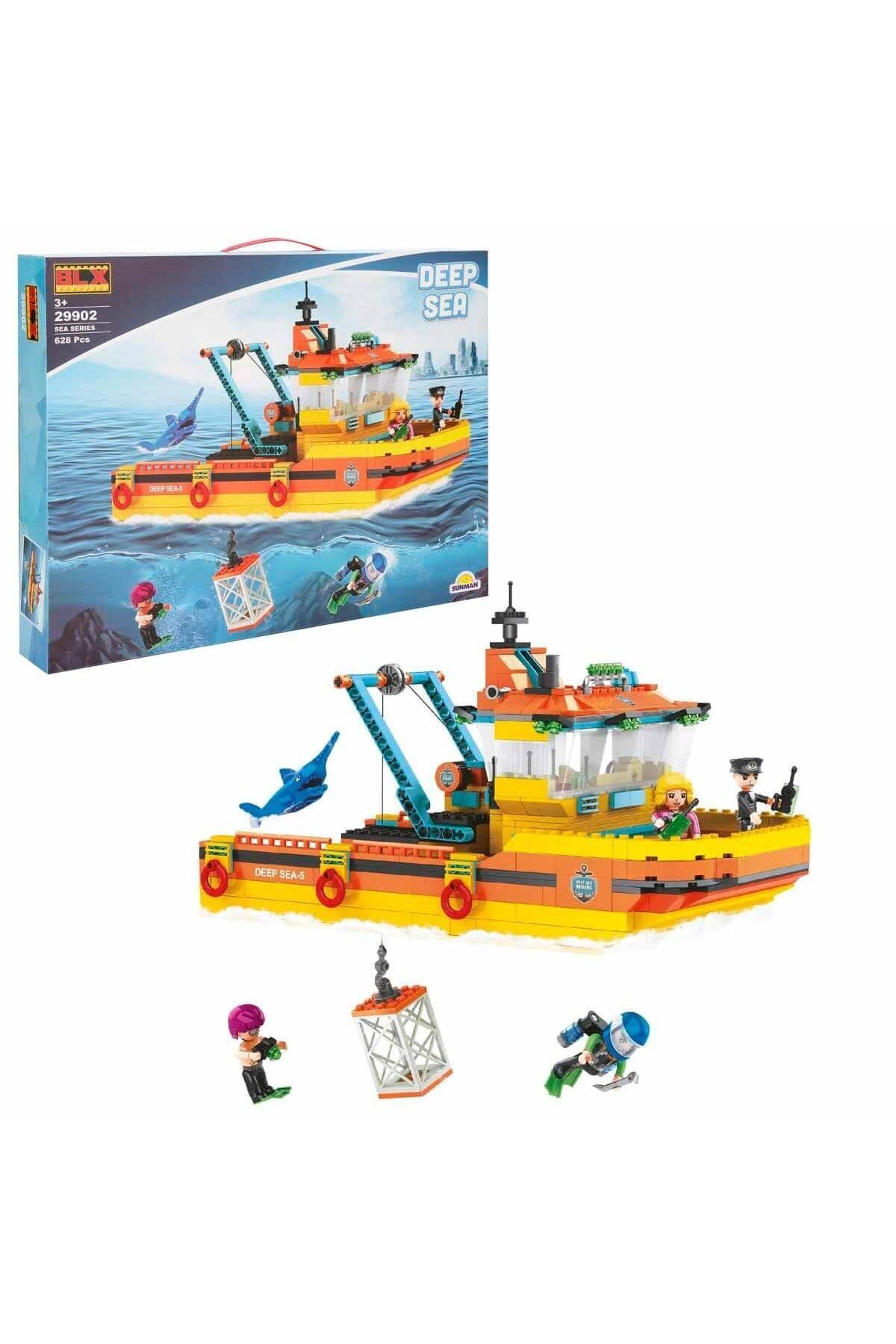 sunman oyuncak Sea Deniz Madenciliği Gemisi Oyun Seti 29902 628 Parça 00004432