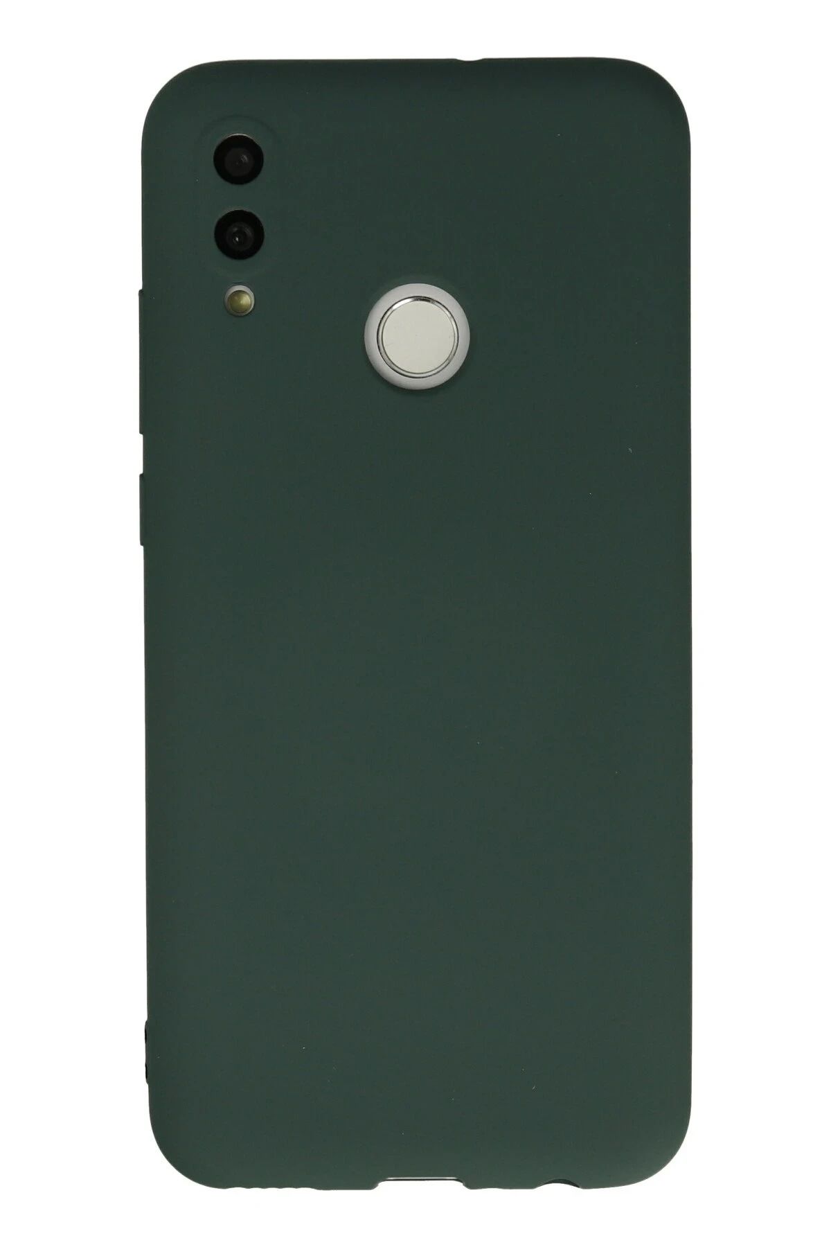 NewFace Huawei P Smart 2019 Kılıf Nano içi Kadife Silikon - Koyu Yeşil YNSMR