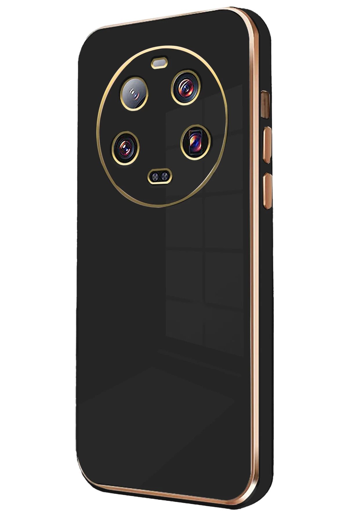 NewFace Xiaomi Mi 14 Ultra Kılıf Volet Silikon - Siyah YNSMR