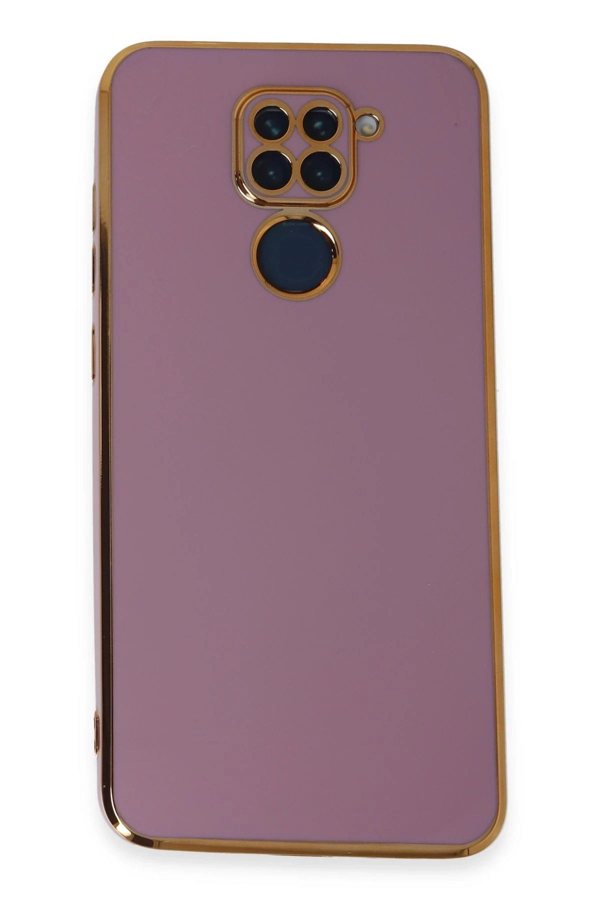 NewFace Xiaomi Redmi Note 9 Kılıf Volet Silikon - Mor YNSMR