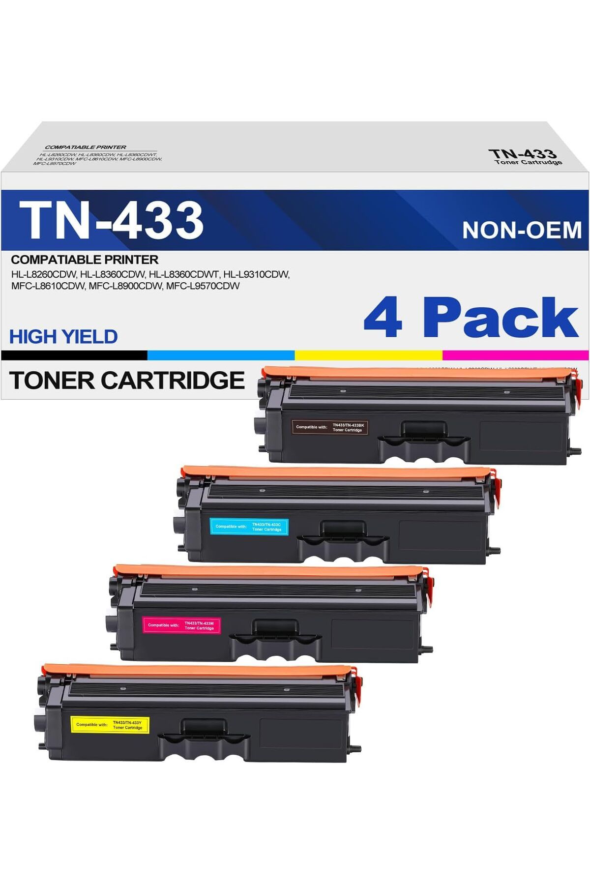 Brother TN421/433/426/466 MUADİL DCP-L8410CDW/MFC-L8690CDW/MFC-L8900CDW,HL-L8260CDW/HL-L8360CDW,