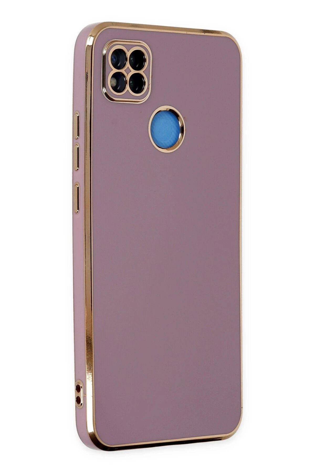 NewFace Xiaomi Redmi 9C Kılıf Volet Silikon - Mor YNSMR
