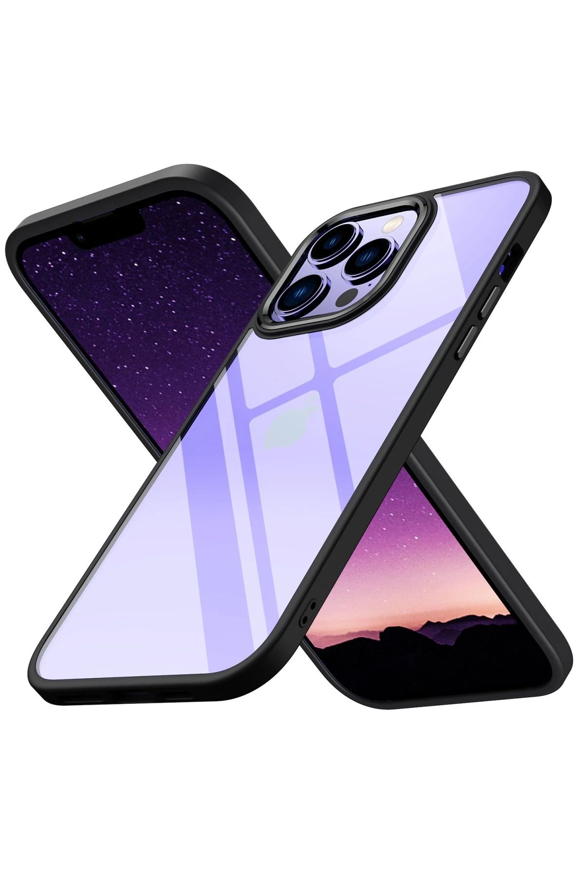 NewFace iPhone 13 Pro Max Kılıf Power Silikon - Siyah YNSMR