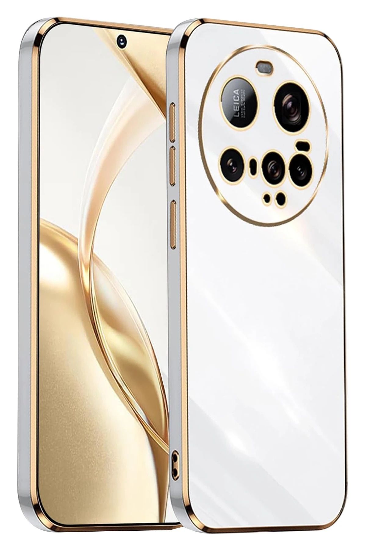 NewFace Xiaomi Mi 15 Ultra Kılıf Volet Silikon - Beyaz YNSMR