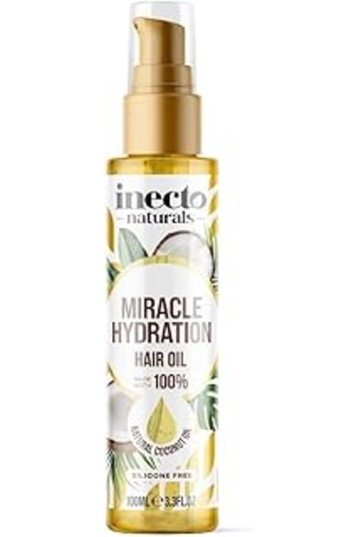 Roses Store Inecto Naturals Hindistan Cevizli Mucizevi Saç Bakım Yağı 100Ml