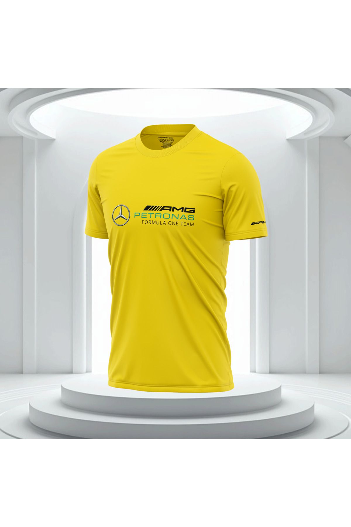 Bulvar Lee Erkek Sıfır Yaka Mercedes Benz T-shirt