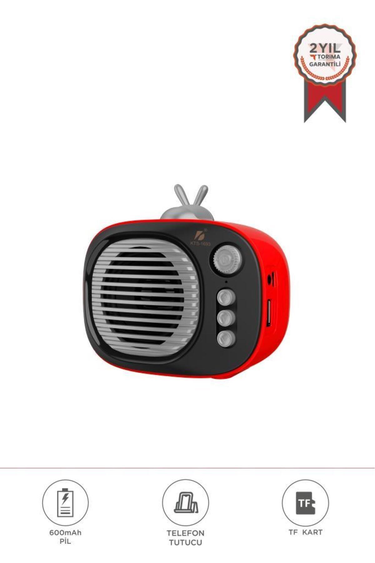 Torima KTS-1693 Bluetooth 5W Mini Hoparlör – TF Kart, FM Radyo