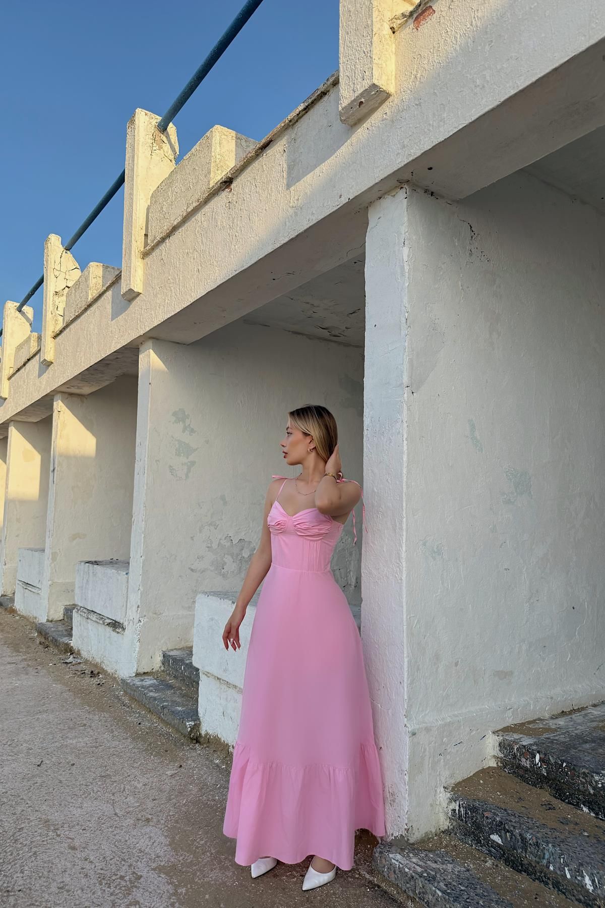 mylove Pinky Elbise Pembe