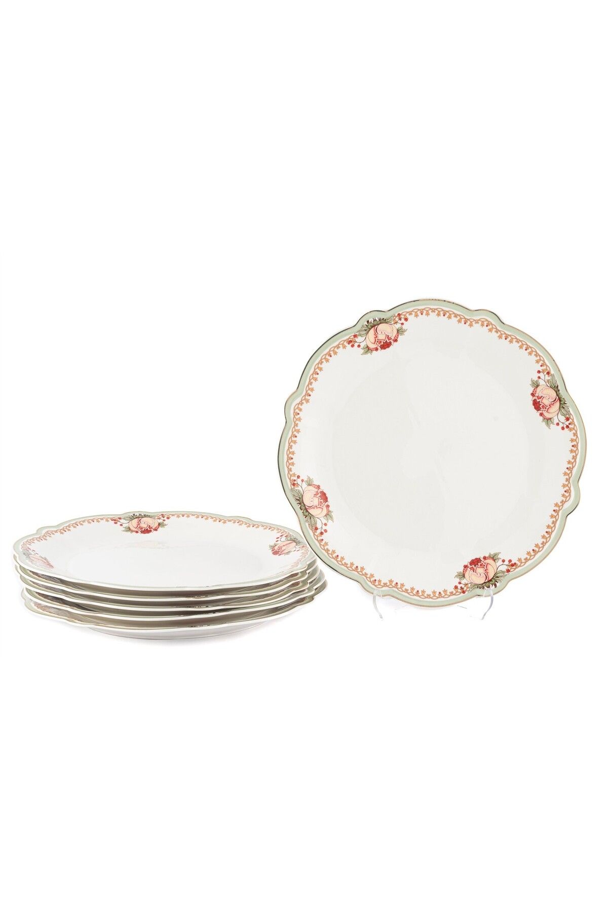Mikasa Moor Mystic Floral 6lı Servis Tabağı 27cm
