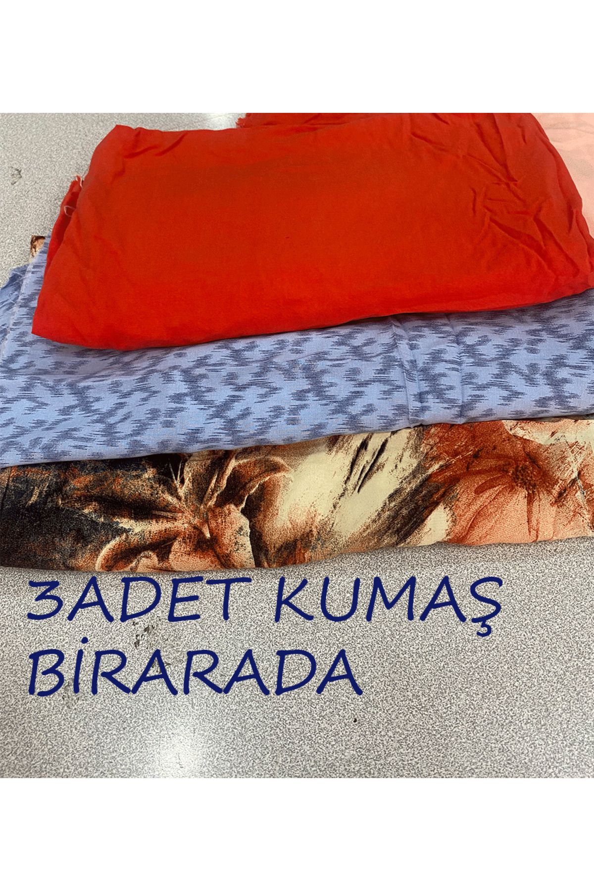 turkanlarhome VİSKON PARÇA KUMAŞLAR 1 METRE (3 RENK BİRARADA SATIŞTA)