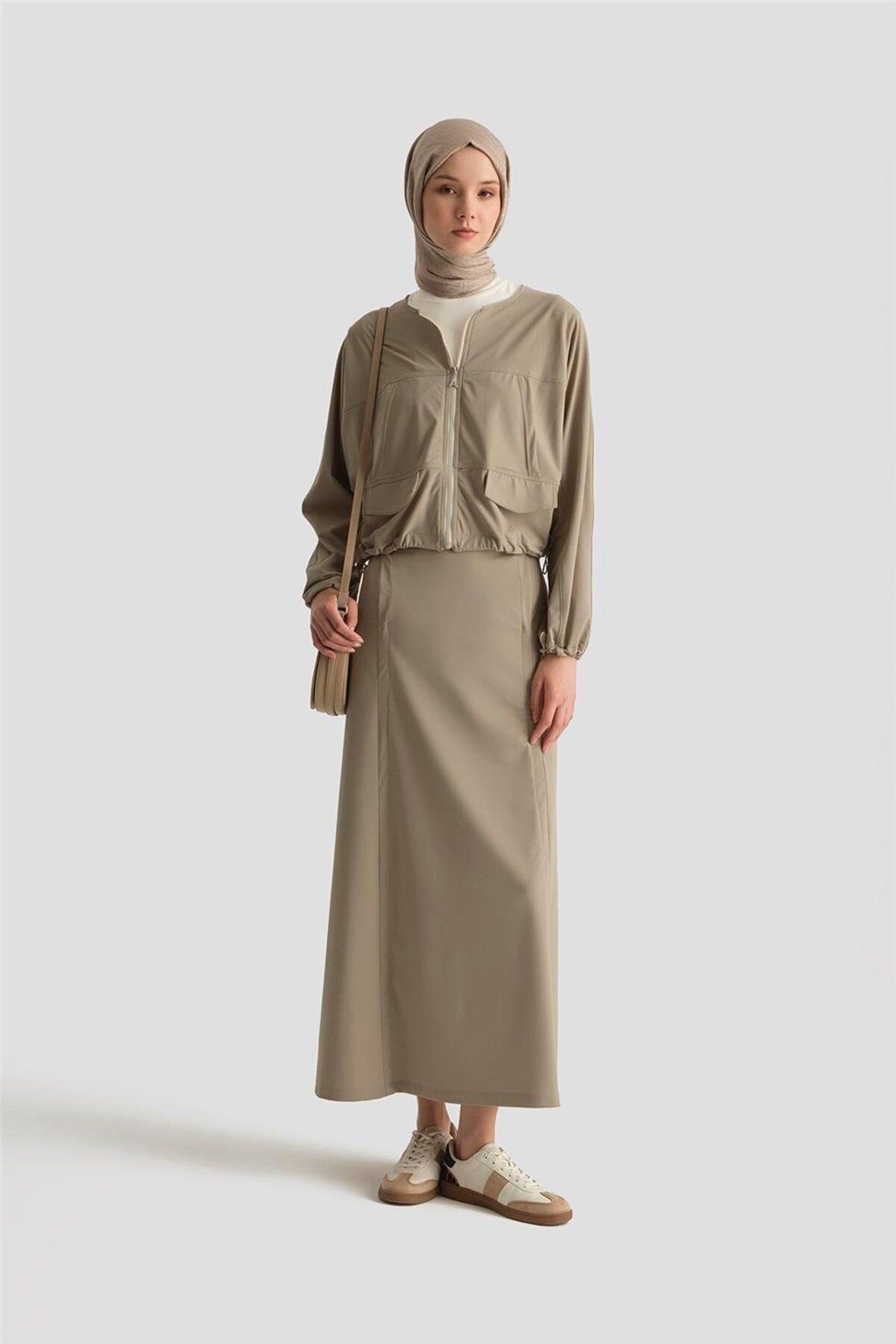 Armine Örme Takım 25YD6044 Vizon