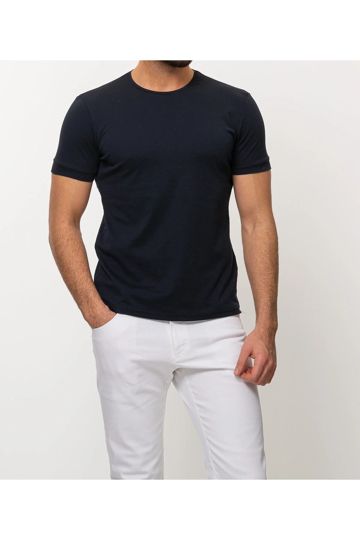 SERKAN SEVİNÇ KISA KOL PENYE KUMAŞ ERKEK T-SHIRT
