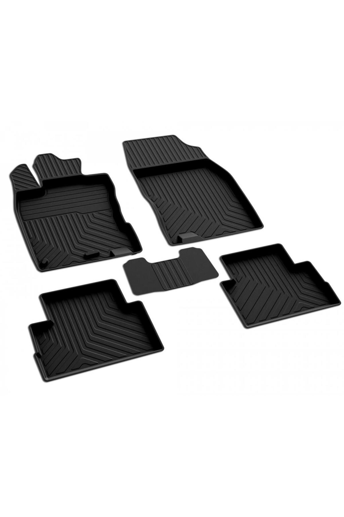 ferrous autoaccessories Renault Kadjar 1 Ferrous 4D Havuzlu Kauçuk Paspas 2014 2018