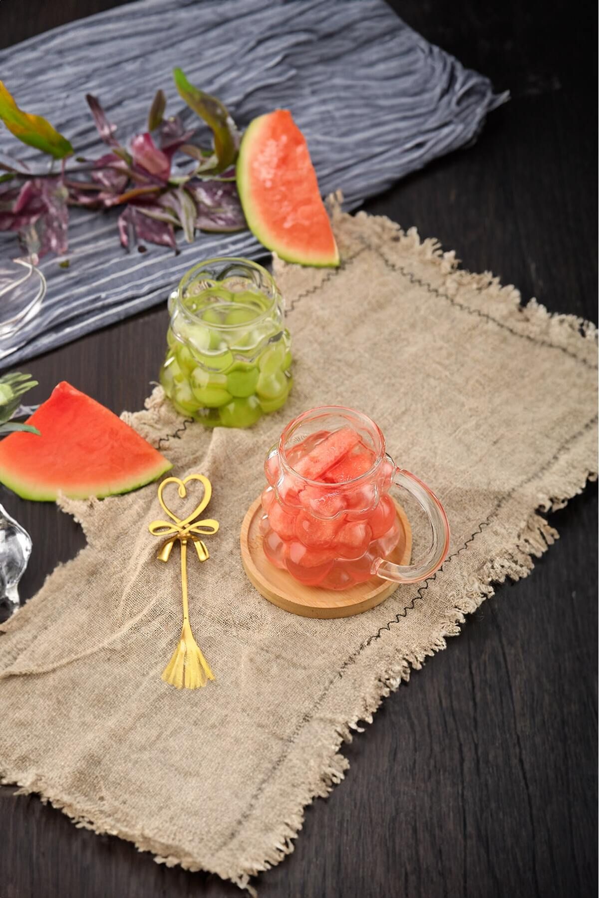 CMT-✨ Handle Borosilicate Drinking Glasses Set of 2 4