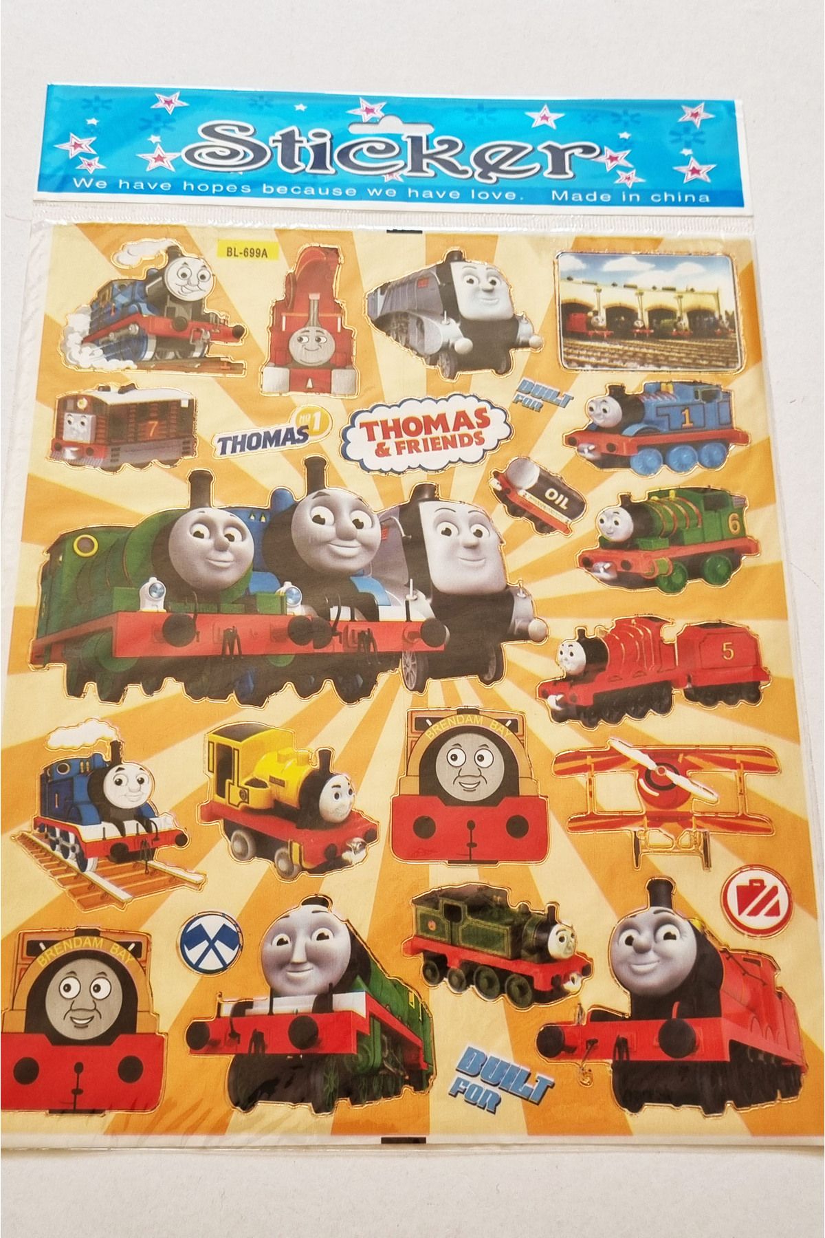 Modellino 2 Adet A4 Büyük Boy Tren Çıkartma Yapıştırma Sticker Sök Yapıştır Etiket