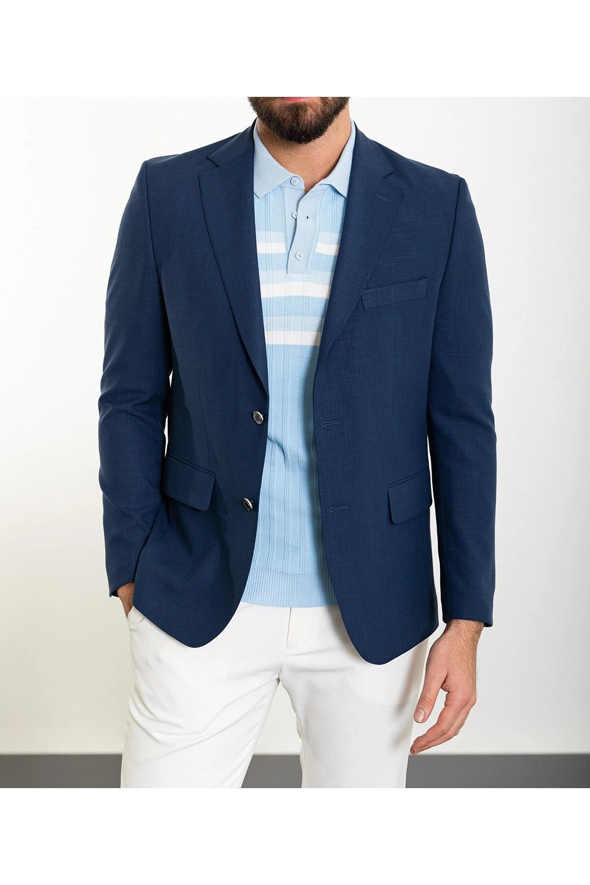 SERKAN SEVİNÇ SLİM FİT ERKEK BLAZER CEKET