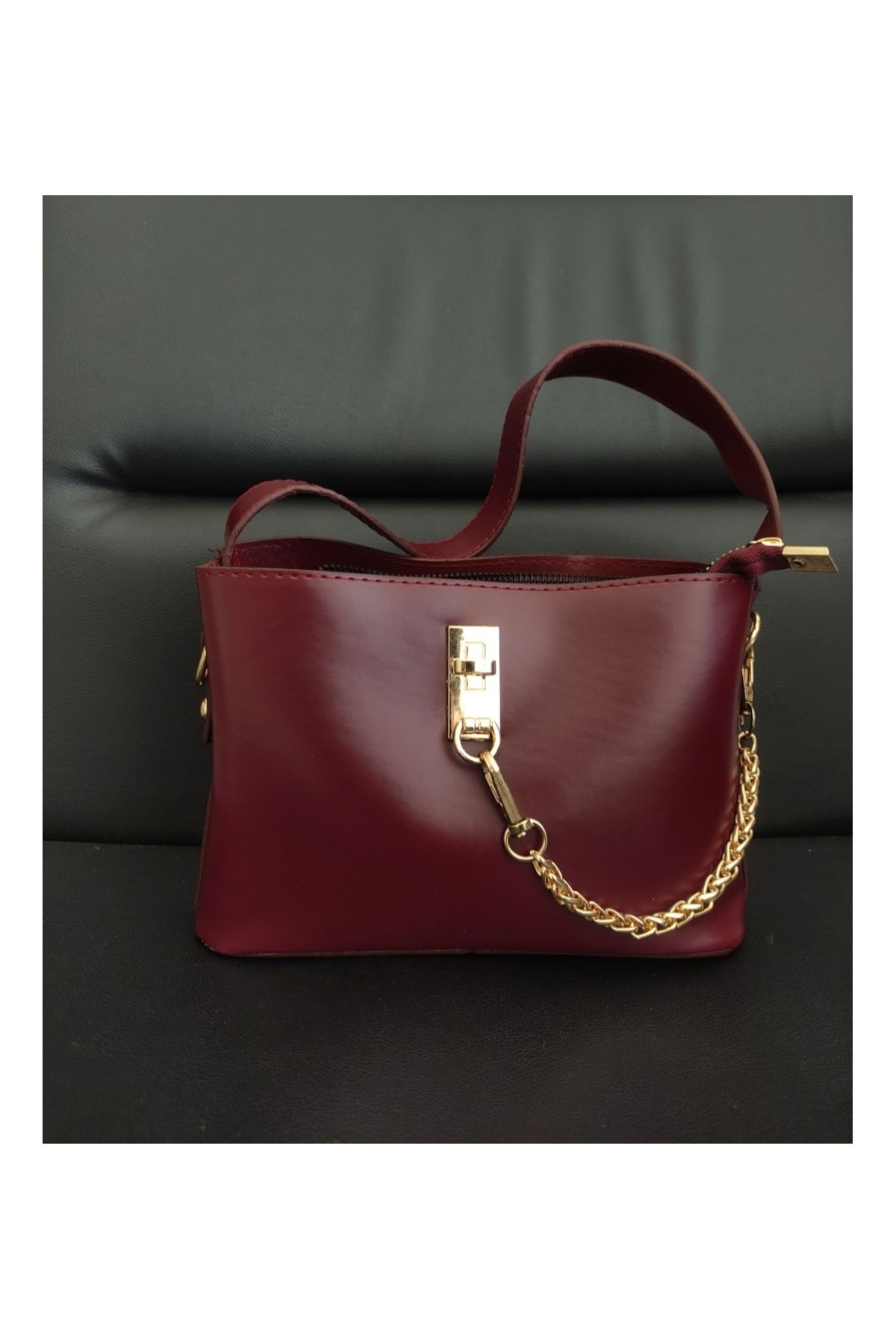 BAGS Orta boy şık kadın omuz çantası