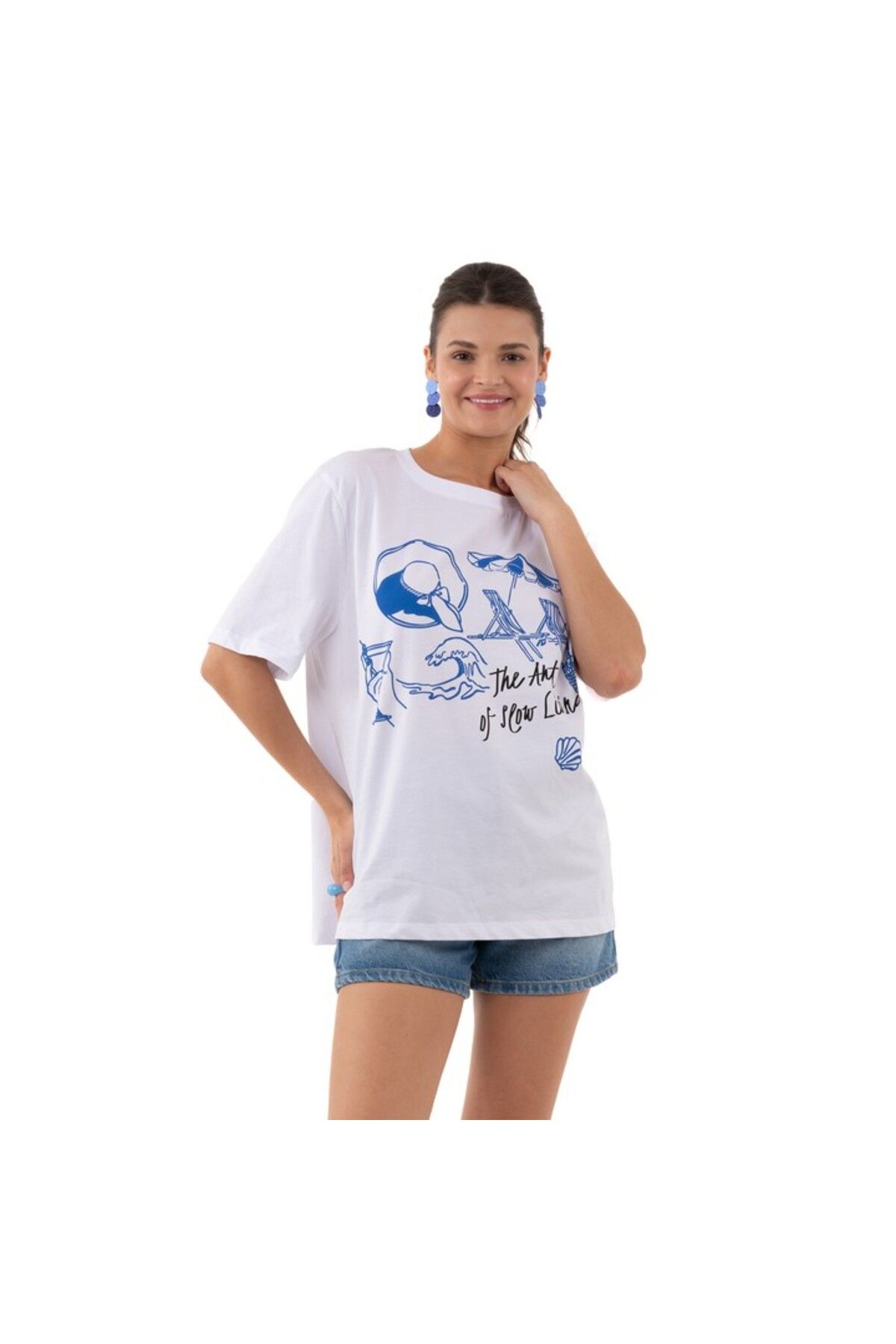 POG'S Slow Life Overisize T-Shirt