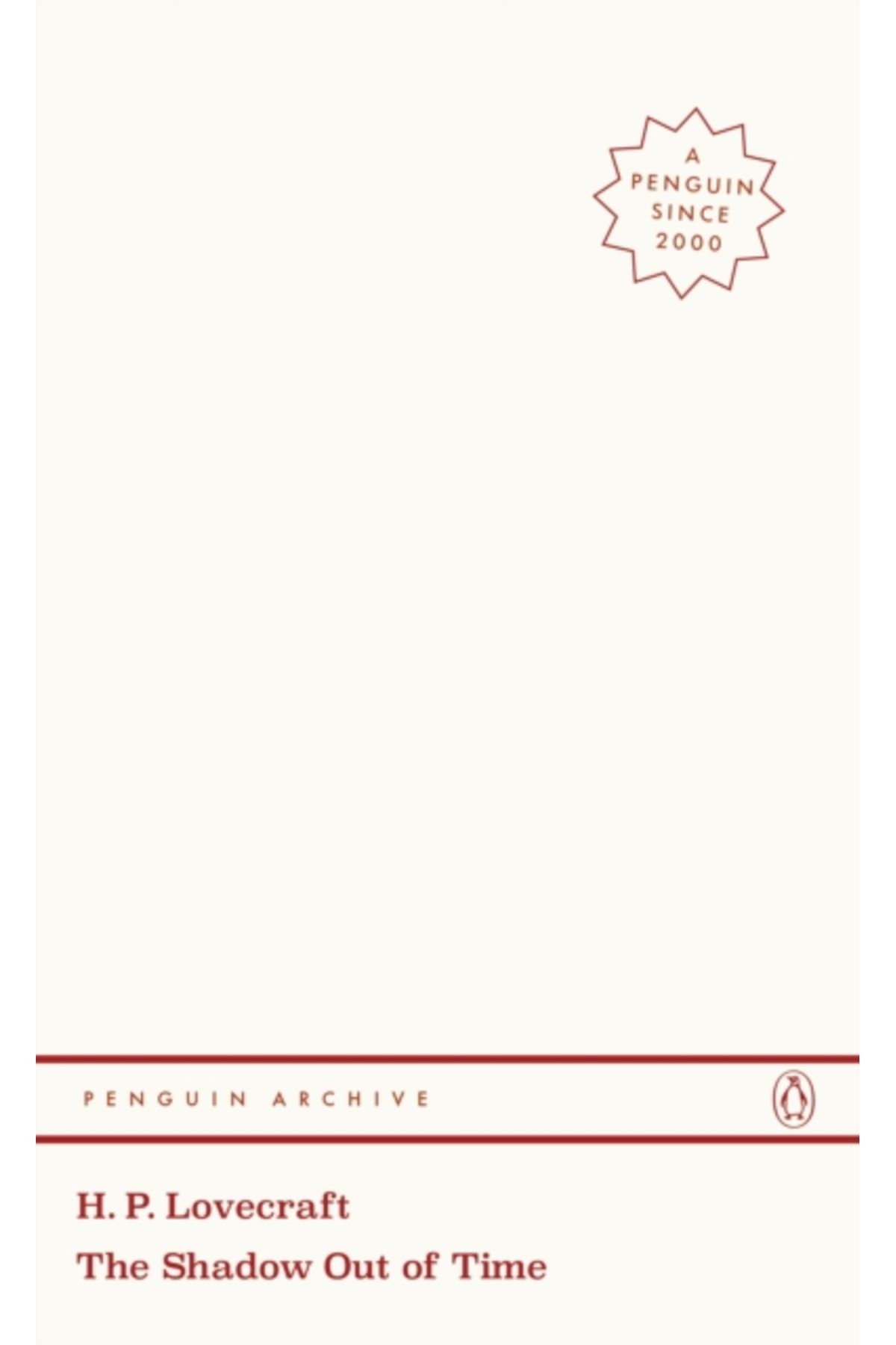 Penguin Books Shadow Out of Time - Penguin Archive