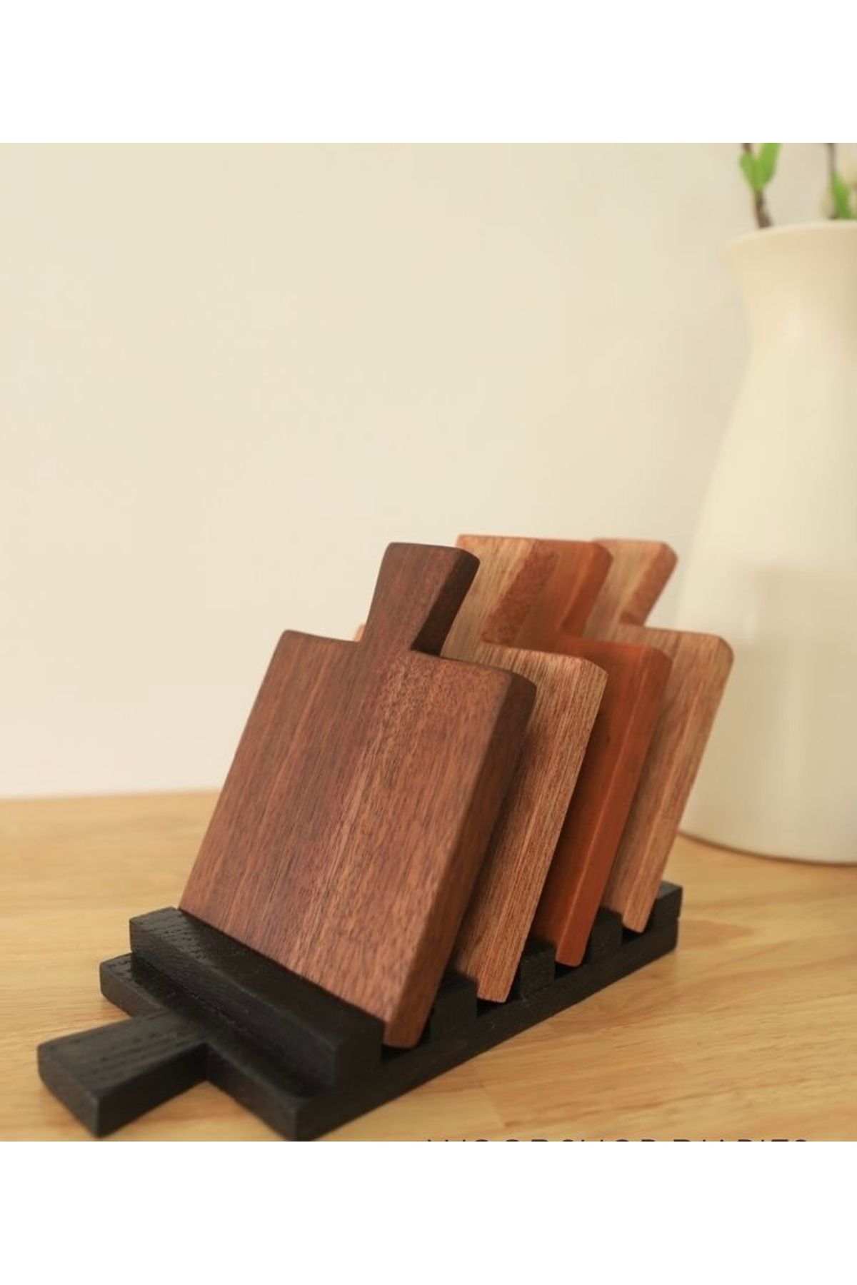 Gunwood Mini Ahşap Bardak Altlığı (15*8,5 cm)