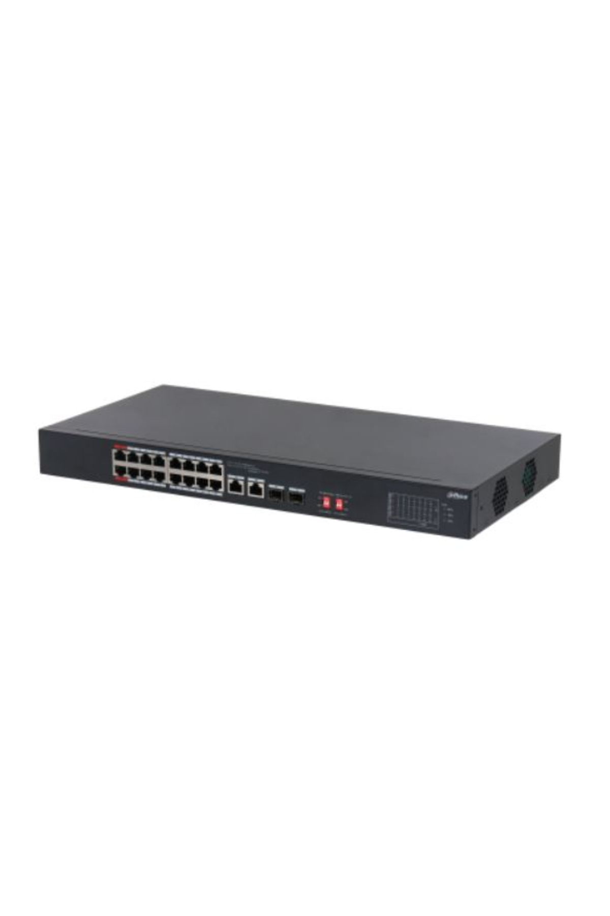 DAHUA DH-S3218-16ET-135 16 PORT 16XFE-2XGE-2XGE/SFP 135W POE SWİTCH