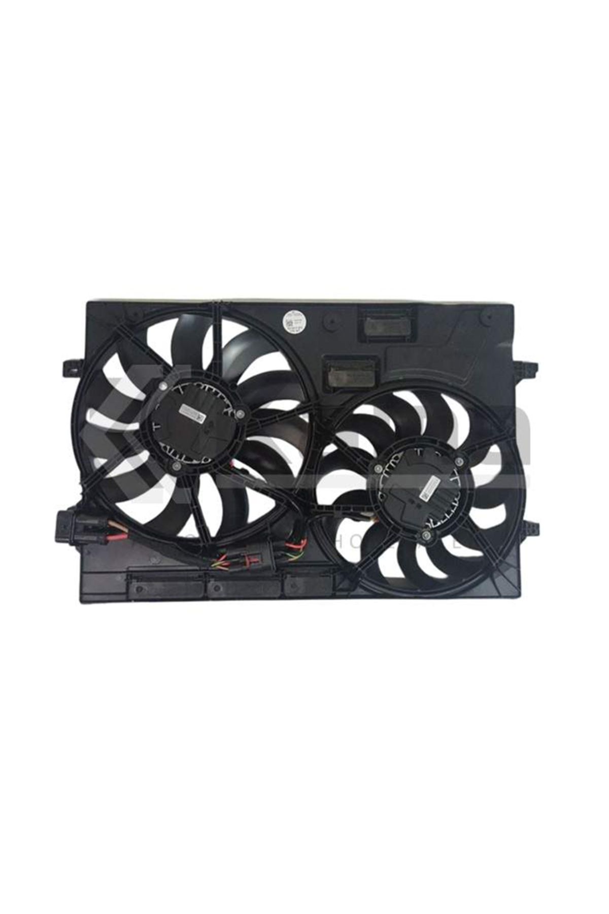 vag 3Q0121203D FAN MOTORU + ÇERÇEVESİ (BROSE TYP) VW TIGUAN / AUDI Q3