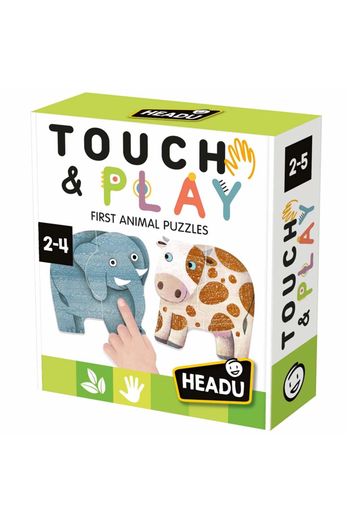 Headu FIRST ANIMAL PUZZLES (2-4 YAŞ)