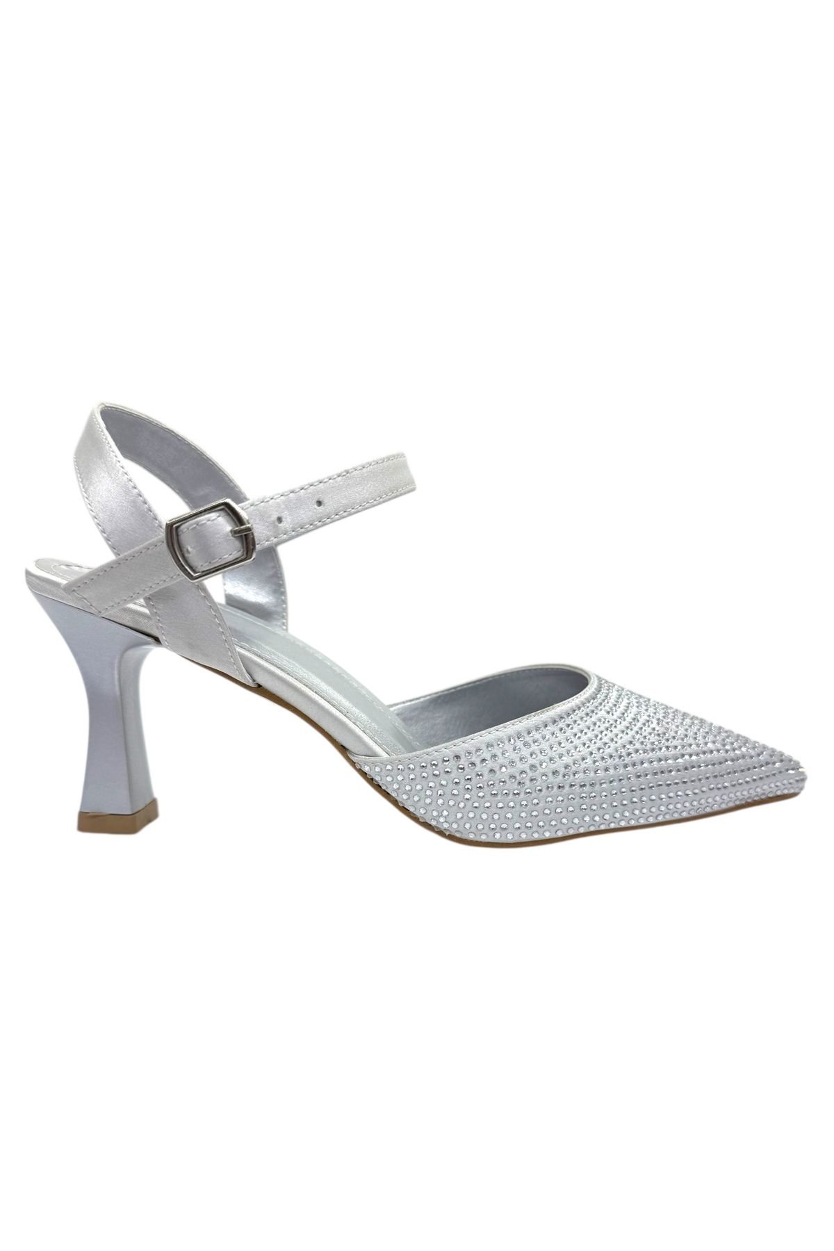 Shoes Işıltılı Taş İşlemeli Topuklu