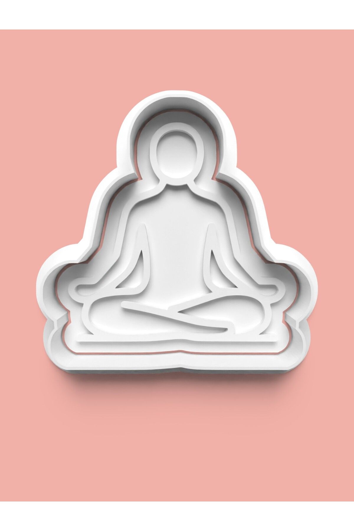 AKTASTORE Yoga Figürü Kurabiye Kalıbı Ve Şeker Hamuru Kalıbı