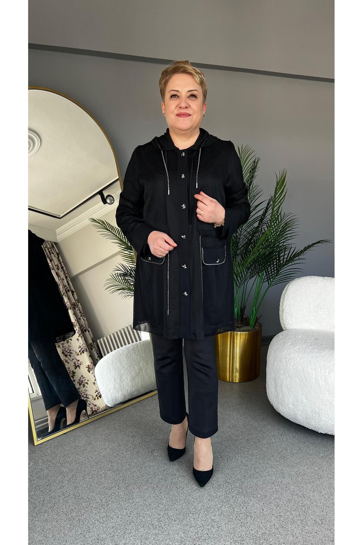 selma Büyük Beden Feyza Takım
