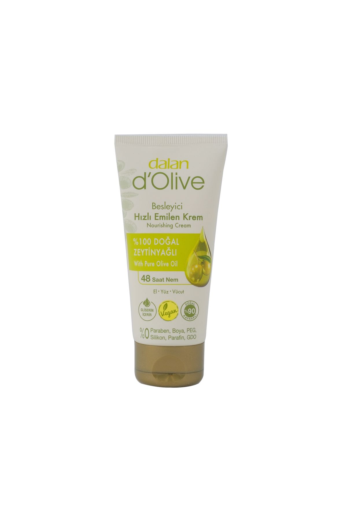 Dalan Dolive 60Ml Tüp Krem (Z.Yağlı)